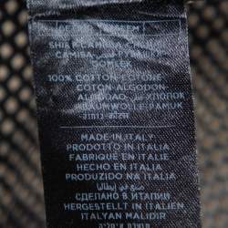 Pre Owned Tom Ford Monochrome Cotton Button Front Shirt 3XL 