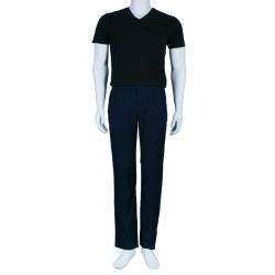 Pre Owned Tom Ford Men's Navy Blue Trousers S