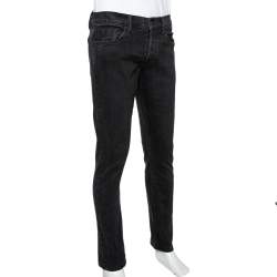 Pre Owned Tom Ford Black Denim Slim Fit Jeans M