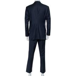 Pre Owned Tom Ford Midnight Blue Wool Suit 3XL