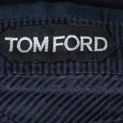 Pre Owned Tom Ford Midnight Blue Wool Suit 3XL