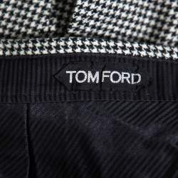 Pre Owned بنطلون توم فورد بيد دي بول أو كونور صوف مونوكرومي مقاس متوسط - ميديوم