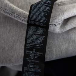 Tom Ford Navy Blue Cotton Knit Zip Front Point Collar Sweatshirt XL