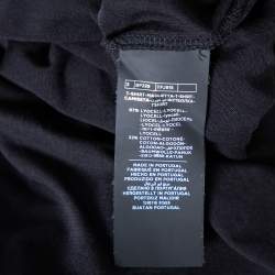 Pre Owned Tom Ford Black Jersey V-Neck T-Shirt XXXL