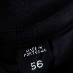 Pre Owned Tom Ford Black Jersey V-Neck T-Shirt XXXL