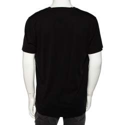 Pre Owned Tom Ford Black Jersey V-Neck T-Shirt XXXL