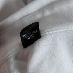 Pre Owned قميص توم فورد ميليتري قطن أ[يض جيب مزدوج مقاس كبير جداً (اكس لارج)