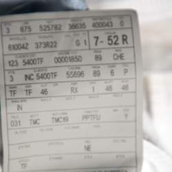 Pre Owned Tom Ford Light Blue Linen Buckle Detailed Pants XL