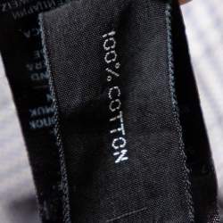 Pre Owned Tom Ford Grey Checkered Cotton Button Front Shirt XL  