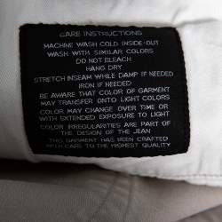 Pre Owned Tom Ford Light Beige Denim Straight Fit Stretch Jeans M