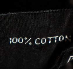 مملوكة مسبقًا Tom Ford Indigo Gingham Checkered Cotton Button Front Shirt L