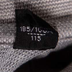 Pre Owned تي شيرت توم فورد قطن بيكيه رصاصي فاتح مقاس 3 إكس لارج