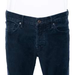 Pre Owned Tom Ford Blue Cotton Straight Fit Jeans L