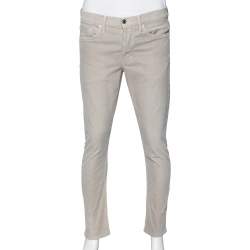 Tom Ford Grey Corduroy Slim Fit Pants L