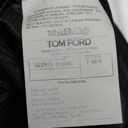 Pre Owned Tom Ford Black Wool O' Connor Pants XXXL
