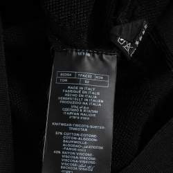 Pre Owned Tom Ford Black Cotton Short Sleeve Polo T-Shirt XL