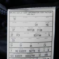 مملوكة مسبقًا Tom Ford Navy Blue Wool Single Breasted Blazer L