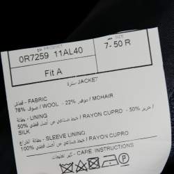 Pre Owned Tom Ford Navy Blue Wool Single Breasted Blazer L