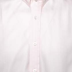 Pre Owned Tom Ford Pink Cotton Button Down Shirt L