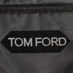 Pre Owned Tom Ford Grey Corduroy Single-Breasted Suit S