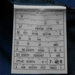 Pre Owned Tom Ford Blue Wool Single-Breasted Suit S