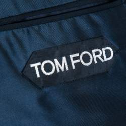 Pre Owned Tom Ford Midnight Blue Wool Single Breasted Three Piece Suit S