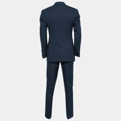 Pre Owned Tom Ford Midnight Blue Wool Single Breasted Three Piece Suit S