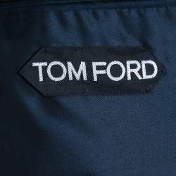 Pre Owned Tom Ford Navy Blue Wool Single Breasted Three Piece Suit S