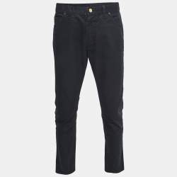 Pre Owned Tom Ford Black Denim Jeans XL Waist 35"