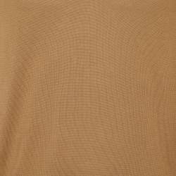 Tom Ford Brown Cotton Knit V Neck Sweater M