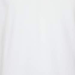Pre Owned Tom Ford White Cotton Pique Polo T-Shirt S