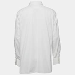 Tom Ford White Cotton Button Front Shirt 2XL
