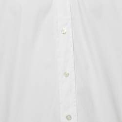 Tom Ford White Cotton Button Front Shirt 2XL