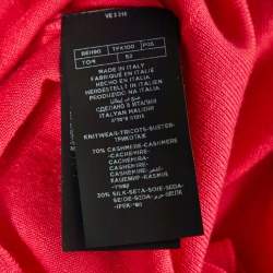 Pre Owned Tom Ford Pink Cashmere & Silk V-Neck Sweater XL