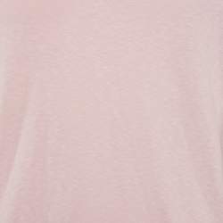 Tom Ford Light Pink Cotton Knit V-Neck T-Shirt XL