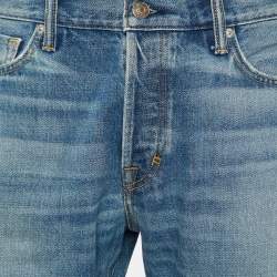 Pre Owned Tom Ford Blue Denim Straight leg Jeans XL
