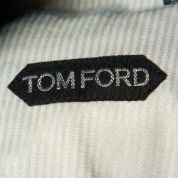 Pre Owned Tom Ford Navy Blue Denim Straight Leg Jeans L