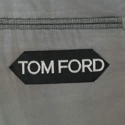 Tom Ford Grey Wool Tailored 3 Piece Suit L