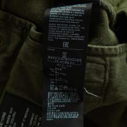 Pre Owned Tom Ford Green Denim Slim Fit Jeans M Waist 33''