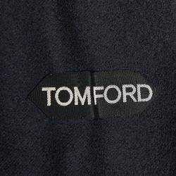 Tom Ford Charcoal Grey Wool Button Front Blazer M