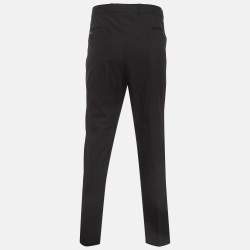 Tom Ford Black Wool Formal Trousers XXXL