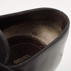 Tom Ford Black Leather Oxfords Size 43.5