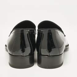 Tom Ford Black Patent Leather Slip On Loafers Size 41.5