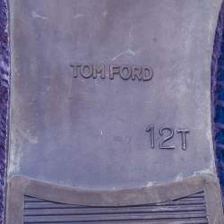 Tom Ford Navy Blue Suede Barnes Espadrilles Size 45