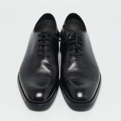 Tom Ford Black Leather Lace Up Oxfords Size 41.5 