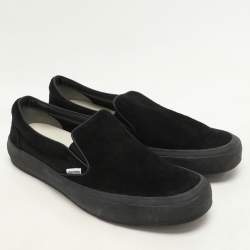 Tom Ford Black Suede Cambridge Slip-on Sneakers Size 43