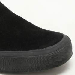 Tom Ford Black Suede Cambridge Slip-on Sneakers Size 43