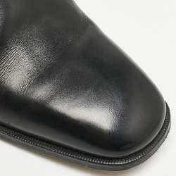 Tom Ford Black Leather Rupert Jodhpur Ankle Boots Size 44