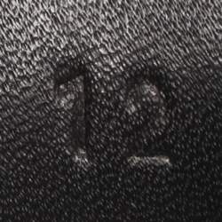 Pre Owned Tom Ford Black Suede And Leather Twist Band Elkan Loafer Size 45