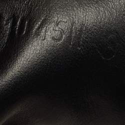 مملوكة مسبقًا حذاء رياضي توم فورد منخفض من أعلى وارويك جلد أسود مقاس 44